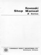 Kawasaki Z1 Workshop Manual digital download
